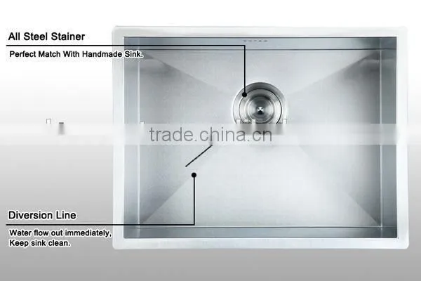 Commonly Used Garden Outdoor Sink 16 Gague Undermouint Single Handmade Kitchen Sink photo-4