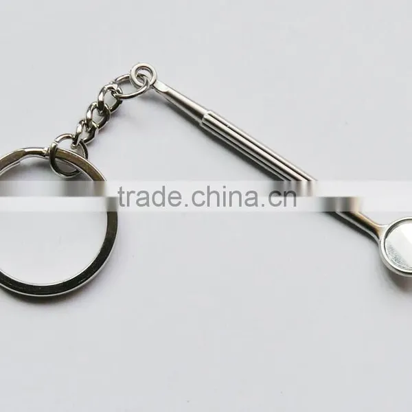 Promotional Wholesale Custom Mini Dental Mirror Keychain photo-2