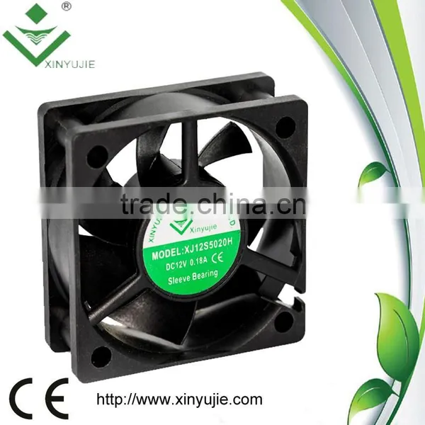 Xinyuje 50*50*20 Mini Fan 2015 12V Small Fan High Performanc Radiator Fan photo-2