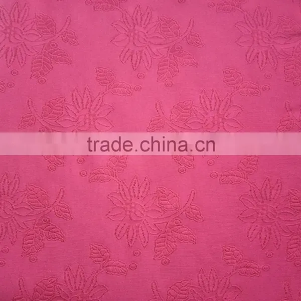 Wholesale 40D Nylon Spandex Floral Jacquard Fabric Used for Garment