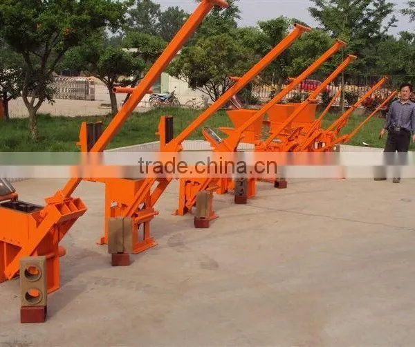 QMR2-40 New Premium Small Manual Compressed Earth Interlocking Brick Machine Price