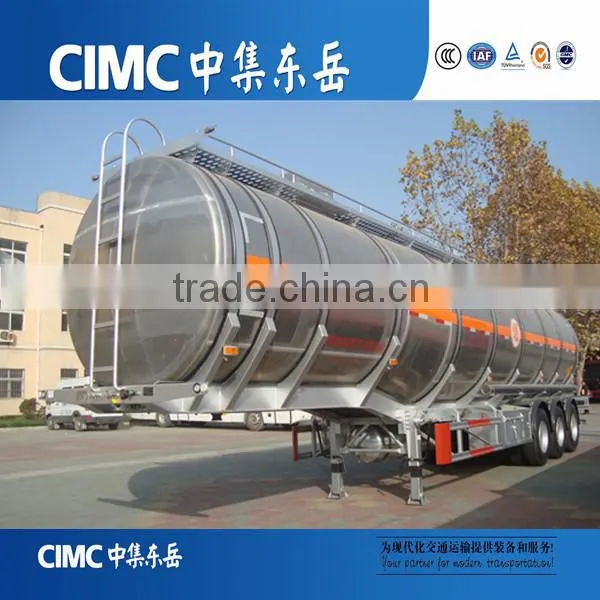 CIMC 3 Axles 50000 m3 Crude Oil/Fuel Tanker Semi Trailer photo-3