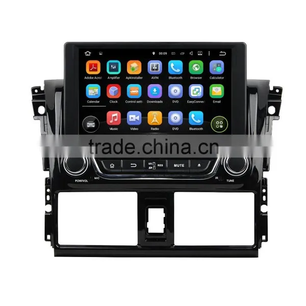 Quad Core 1024*600 Resolution Android 5.1.1 Car Audio System Yaris With 3G WIFI GPS Radio photo-3