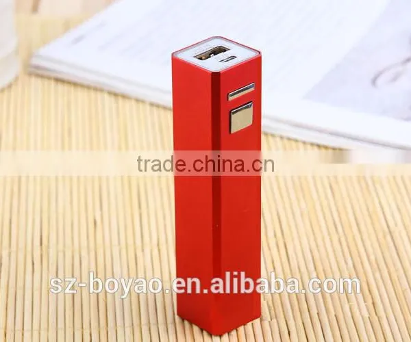 2016 Full Capacity 2600 Mah Portable Mobile Power Bank,Mobile Power Supply With Led Light photo-2