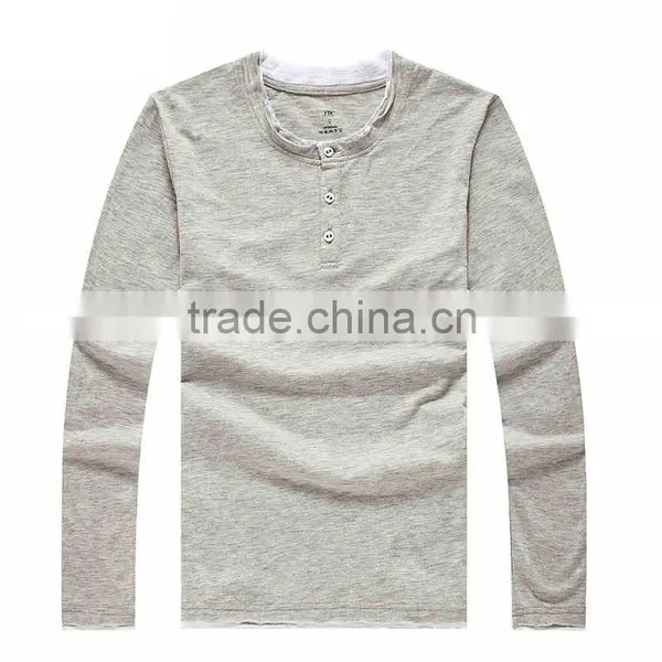 New Arrive Fashion Dress Clothes Mens Shirts t Shirt With Layered photo-2