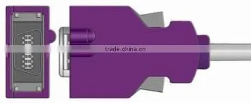Nellcor SpO2 Adapter Cable, 14pin >>DB9, 3m, Nellcor Oximax Tech photo-2