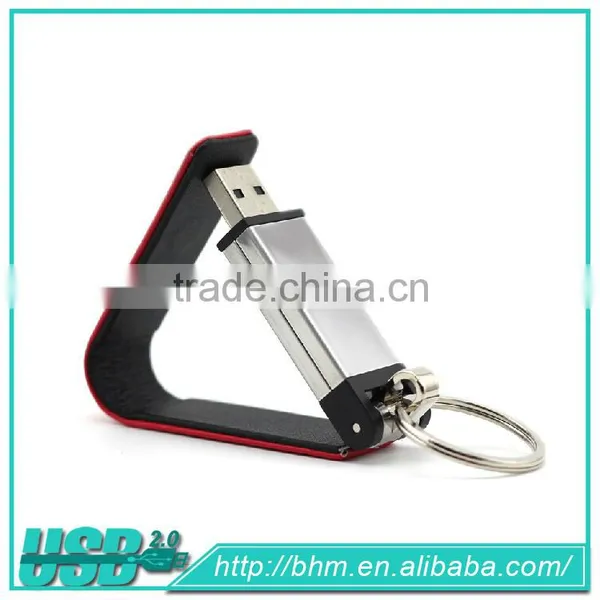 Factory Promotion Gift Leather Portable Usb Memory Disk photo-6