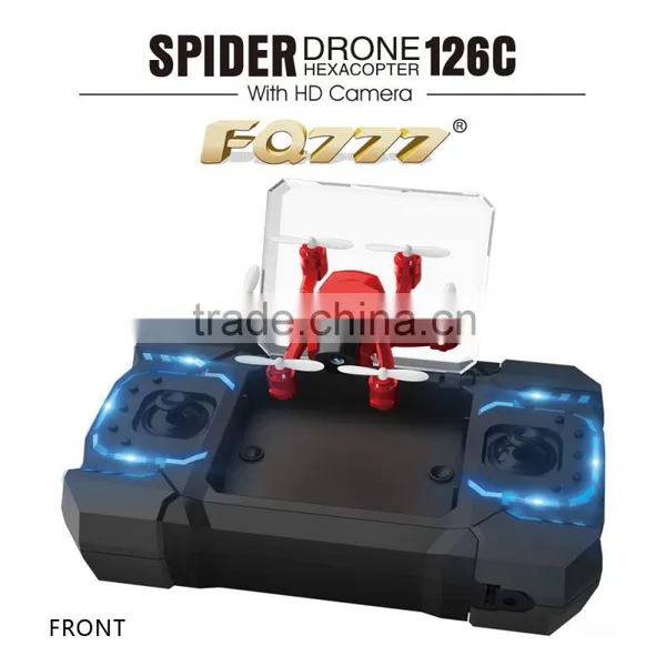 Micro Drone Mini HD Camera Rubber Paint Products 2016 Radiocontrol Wireless Video Camera S126C FUQI MODEL FQ777 photo-5
