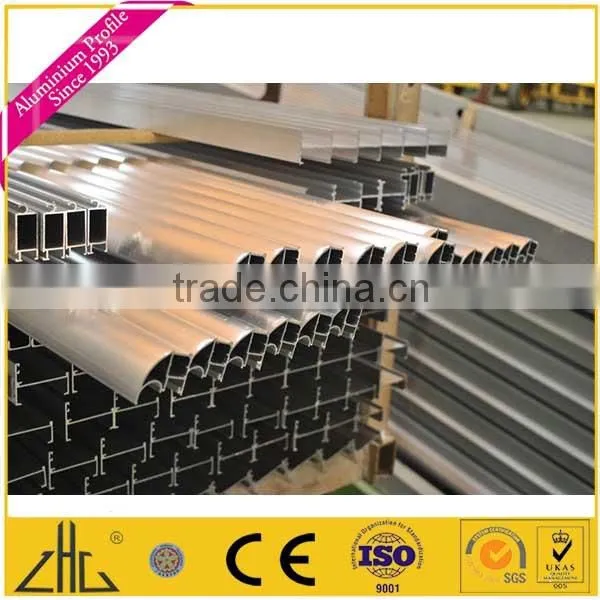 Wow!! 6063 T5 Aluminium Sliding Railing for Wardrobe, Wood Color Aluminium Profiles for Ceilings, Aluminum Wood Grain Door Frame photo-6