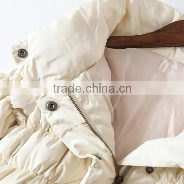 Women Italy Goose Duck Down Feather Winter Jacket photo-3