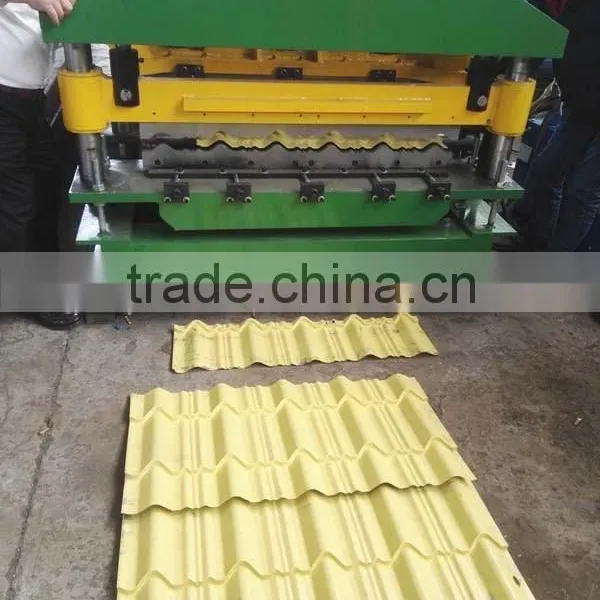 Hydraulic Aluminum Profile Tile Sheets Cold Forming Machine, Roof Tile Panel Forming Machine photo-6