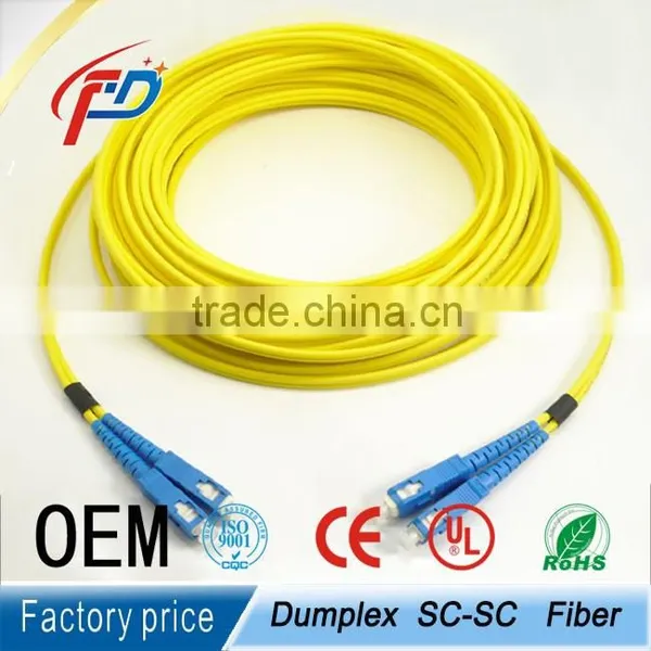 Single Mode Duplex Sc-sc Fiber Optic Cable Connector photo-3