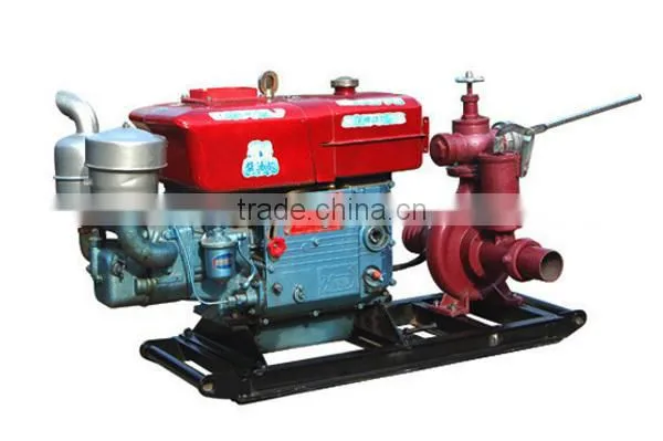 Water Pump Set With Diesel Engine, 4'' Pump, Flux 146m3/h, Head 26m