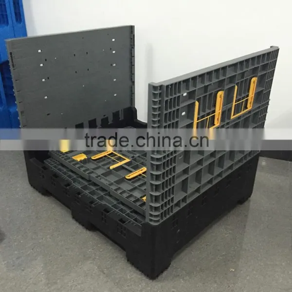 980*1140*1050 1-4T Rigid Foldable Large Logostic Pallet Container/stackable Container photo-5