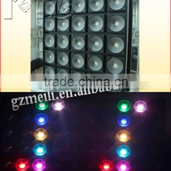 LED RGB 30W COB 5X5 BLINDER MATRIX AUDIENCE BACKGROUND STAGE LIGHT QUALITY LIGHT WEDDING LIGHT photo-5