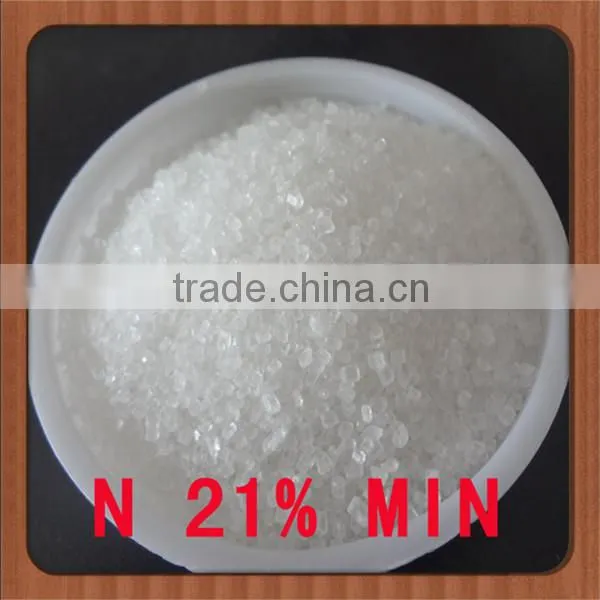 White Crystal Nitrogen Fertilizer 21N Caprolactam Ammonium Sulphate photo-2