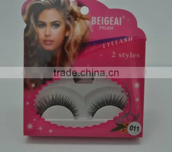 New Design Fashion Synthetic False Eyelashes For Wholesale