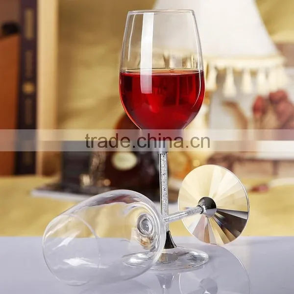 Glassware Factory Wholesale Bar Crystal Luxury Wine Glass photo-3