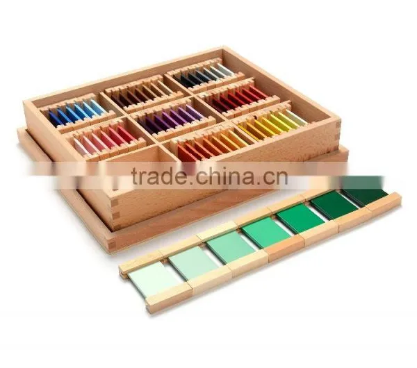 Montessori Wooden Educational Toys for Premium Color Tablets(3rd Box)
