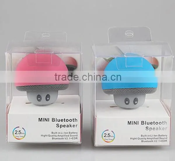 Xmas Gifts Mushroom Bluetooth Mini Speaker / Phone Holder Bluetooth Speaker / Handsfree Stand Holder Speaker photo-5