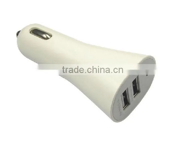 Dark Shape Dual USB Car Charger for IPhone 5,iPhone 4/4S and Mobile Phone photo-3