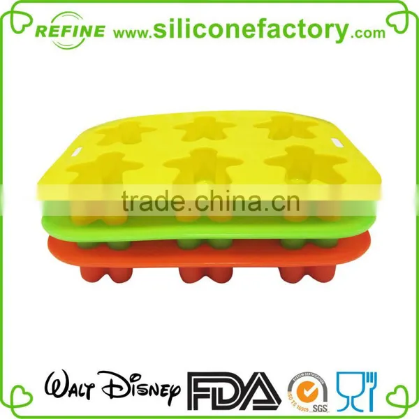 Lovely Food Grade GINGERMAN Designed Silicone Cake Mould photo-4