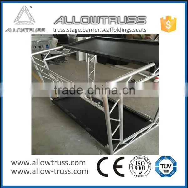Handy Safe Aluminum DJ Adjustable Folding Table photo-5
