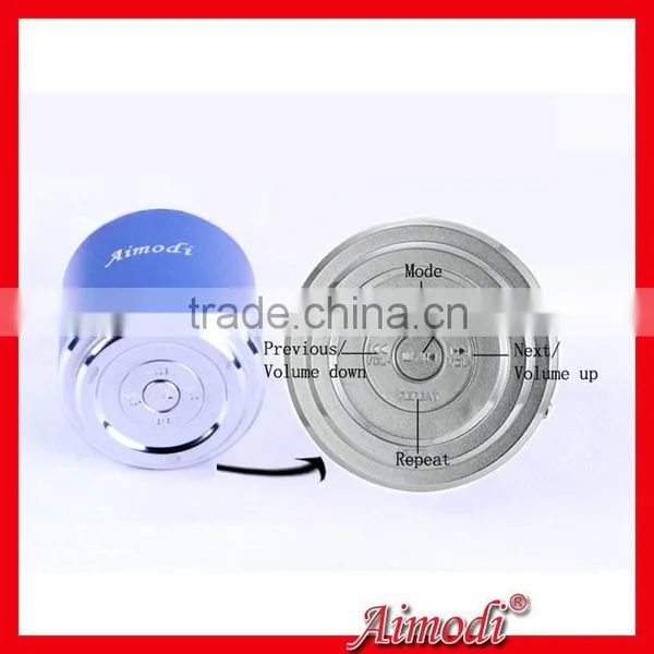 Round Portable Mini Speaker With FM Radio Function photo-5