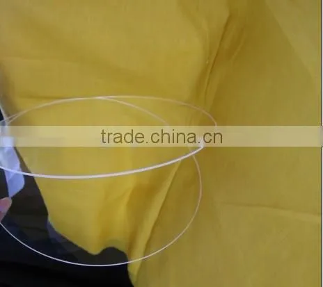 optical thin round glass