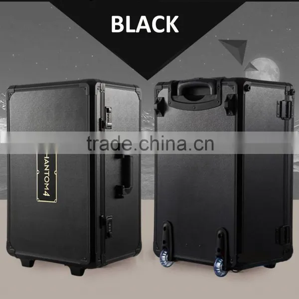 Aluminum Rolling LuggageHard Case Travel Carry Case Box For DJI Phantom 3 Copter photo-2