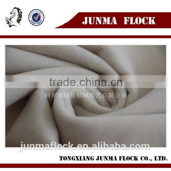 2015 New Plain Woven Fabric/hometextile/100% Polyester Flocking Microfiber photo-6