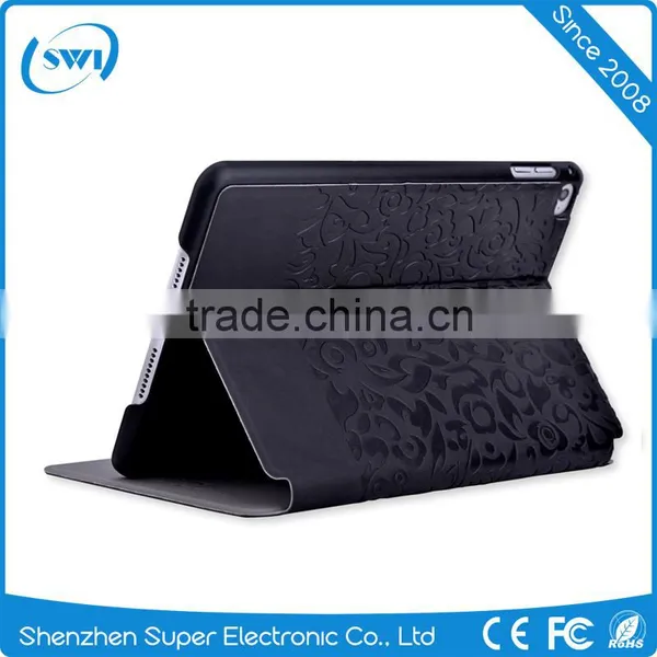 Low China Price TPU PC Leather Protective Cover Cases Stand For IPad Mini 4 In Shenzhen