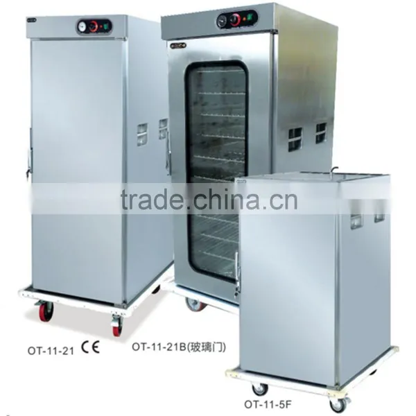 Commerical Stainless Steel Electric Hot Food Warmer Cabinet Food Warmer Cart for Sale photo-2