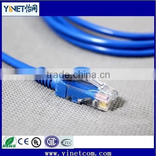 Hot Selling CAT5E Solid Bare Copper Computer Jumper Cable Pass Fluke Test With High Quality photo-3
