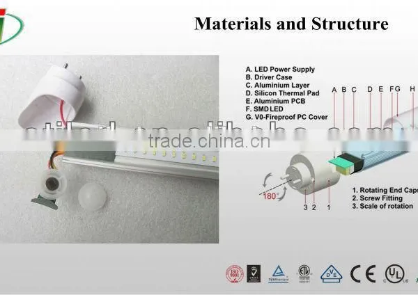 LED Tube Light t8 Led Tube Light Aluminium Body photo-4