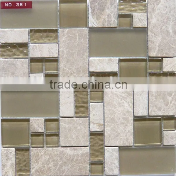 Glass Tile Mosaic Rectangle