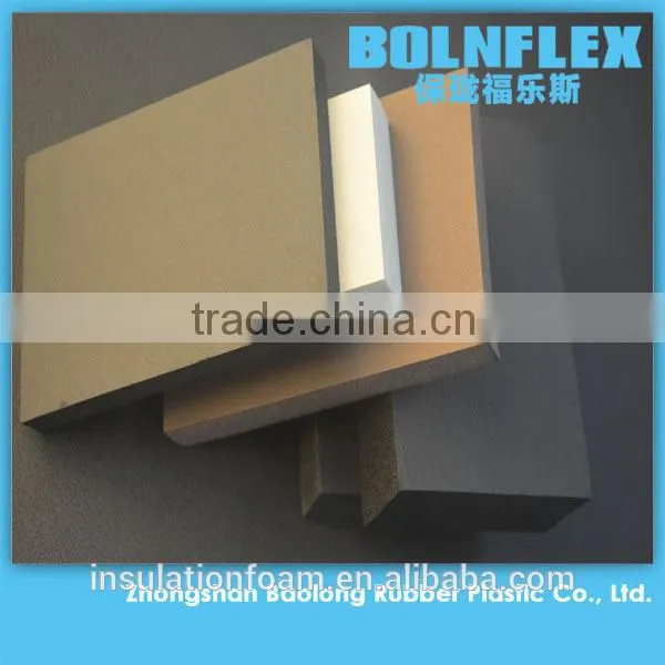 Fireproof Cold And Heat Insulation Flexible Pvc Rubber Foam Board photo-5
