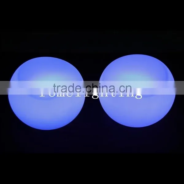 Elegang Led Sofa With Lighting Modern Outdoor Furniture Plastic Led Sofa Color Change for Hotelrotomoulding Led Furniture photo-5