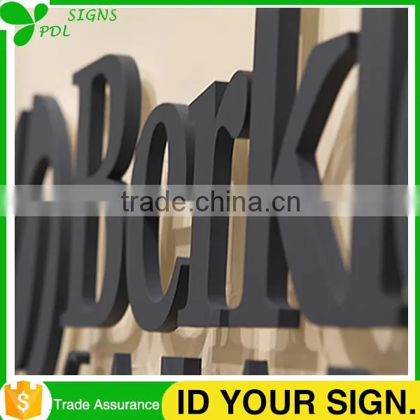 Never Rusty Stainless Steel Wall Mounted Business Sign photo-3