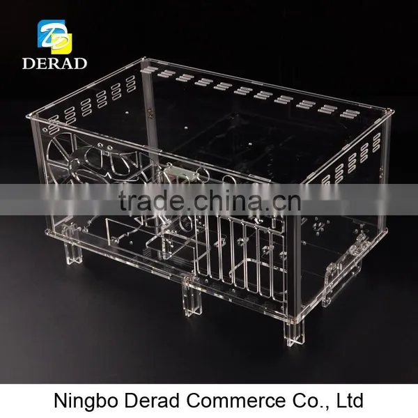Custom Transparent Acrylic Computer CPU Water Cooling Case