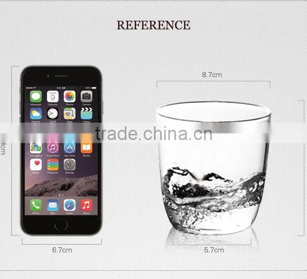 2016 Small Clear 250ml Design Glass Tea Cup photo-3