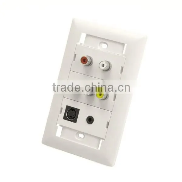Multiple A/V Modules Outlets Gang Frame photo-2