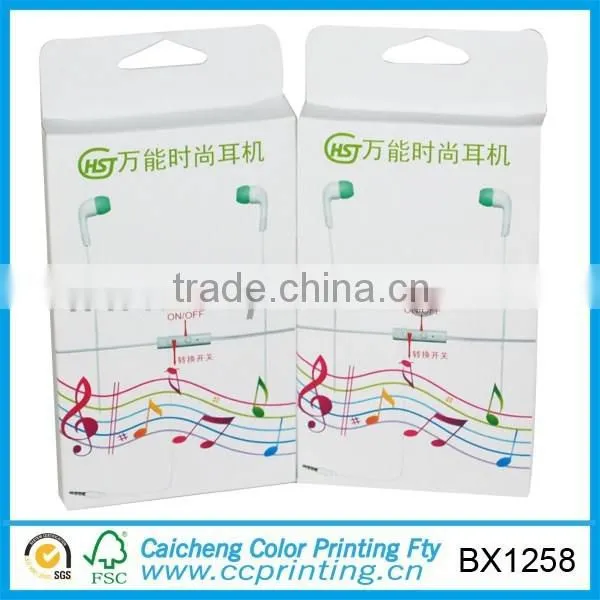 Newest Die-cut Earphone Packaging Gift Box photo-3