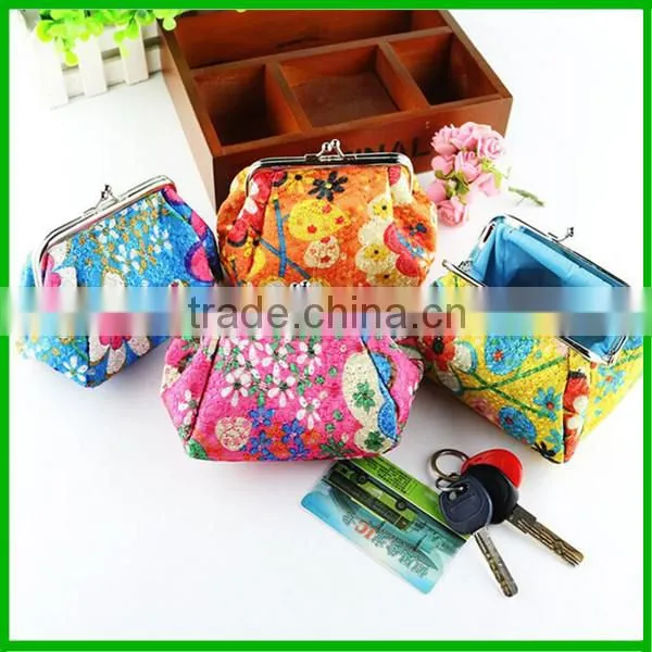 Unique Nice Coin Purse Handmade Canvas Small Coin Bag