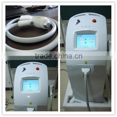 1-120j/cm2 808nm Diode Laser Black Dark Skin Permanent Hair Removal System photo-3