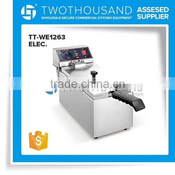 Gas Chip Fryer - 2 Baskets, 11 Liters, 35490 BTU, TT-WE268C photo-3
