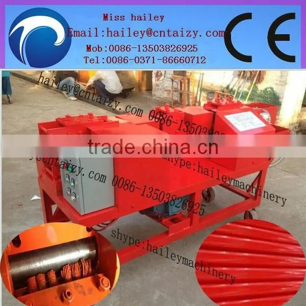 Professional and Have Patent Steel Tube Straightening Derusting Painting Machine photo-6