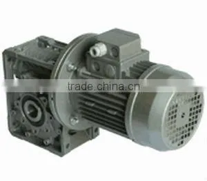 Customized iron cast Motovario-like NMRV series machinery gearbox with gear motor
