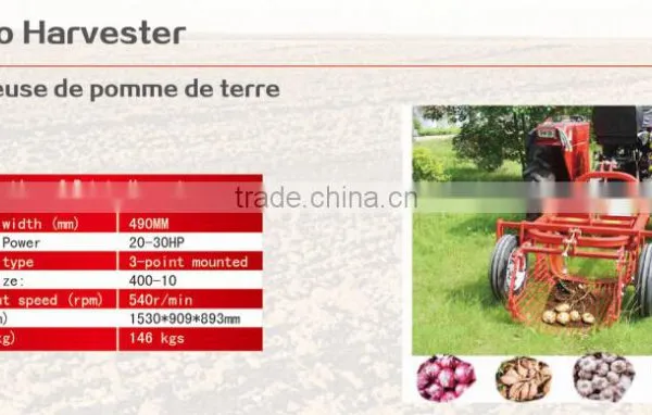 20-30HP Mini Tractor Potato Harveter for Sale photo-3