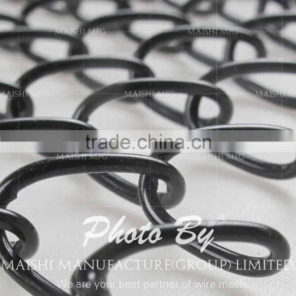 Green PVC Coated Fencing Chain Link photo-6
